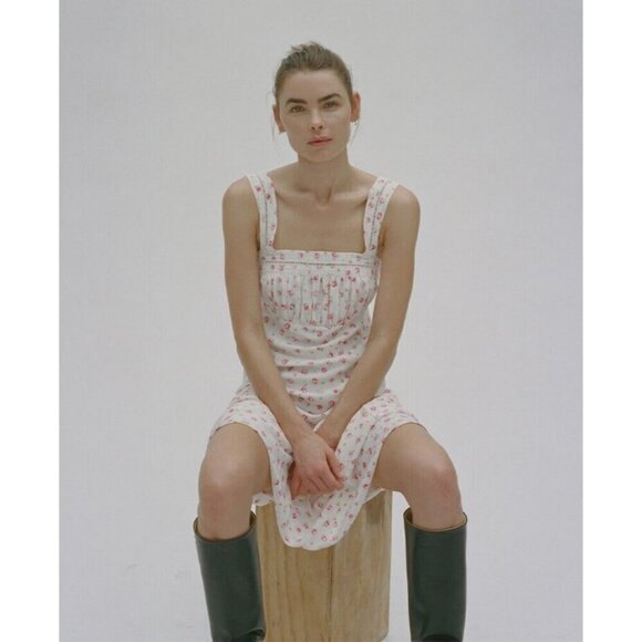 💕REALISATION PAR💕 The Dharma Dress ~ Baby Rose Floral Print XL NWOT - Picture 5 of 16